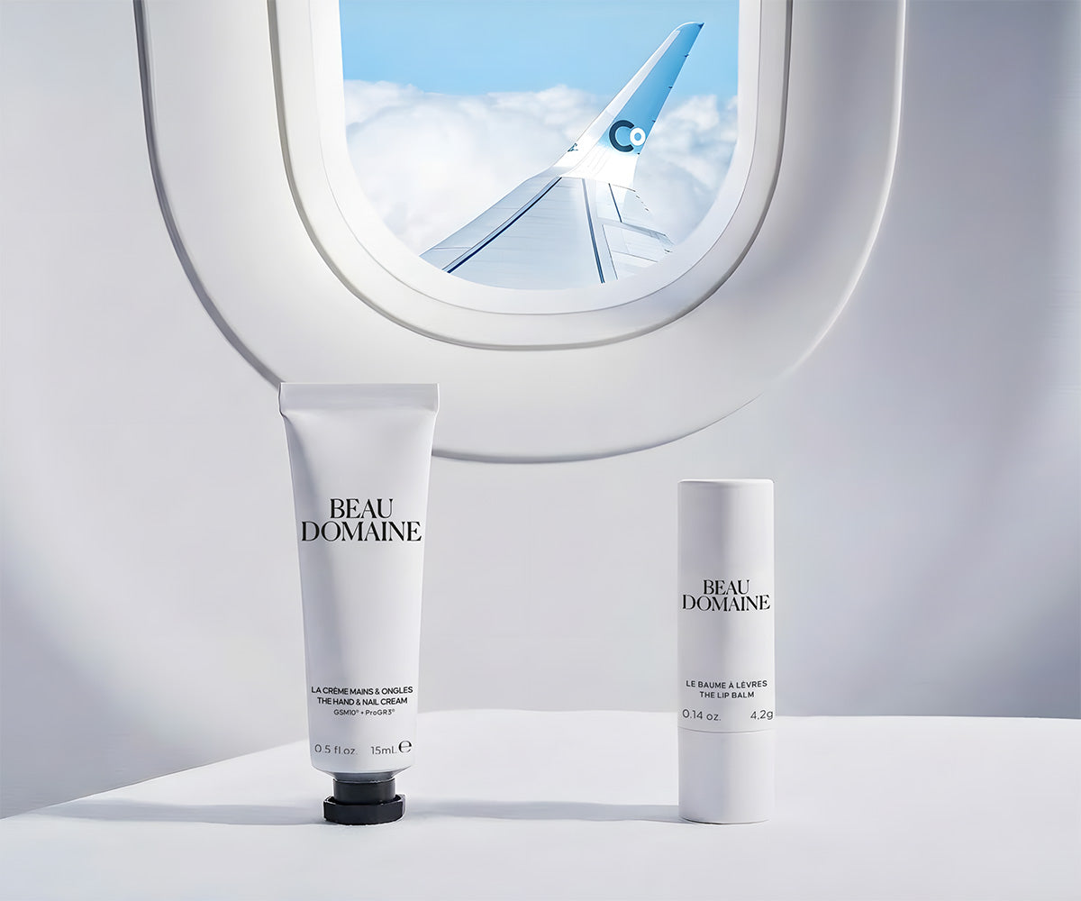 SKY-HIGH SELF CARE: HOW TO USE THE BEAU DOMAINE SKINCARE PRODUCTS IN YOUR LA COMPAGNIE KIT?